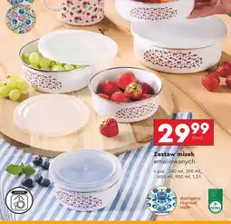 Biedronka Miski emaliowane Smukee oferta
