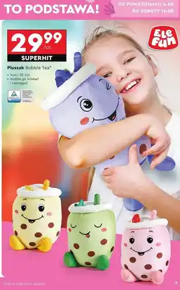 Biedronka Pluszak bubble tea Elefun oferta