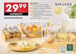 Biedronka Taca bambusowa 41 x 29.5 7.5 cm Smukee Kitchen oferta