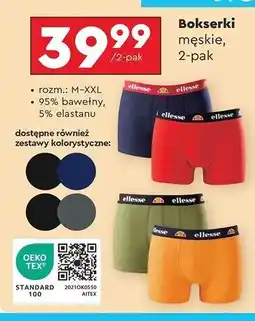 Biedronka Bokserki męskie m-xxl oferta