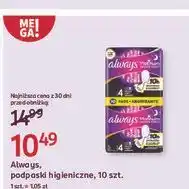 Rossmann Podpaski secure night Always Platinum oferta