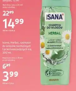 Rossmann Szampon do włosów 7 ziół Isana oferta