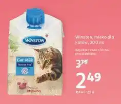 Rossmann Mleko dla kotów Winston oferta