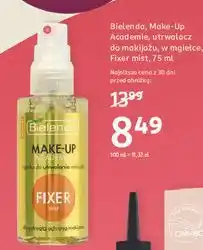 Rossmann Mgiełka do utrwalania makijażu Bielenda Make-Up Academie oferta
