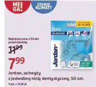 Rossmann Nić wykałaczka i czyścik do języka Jordan 3-In-1 Flosser oferta