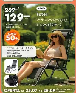Biedronka Fotel wielopozycyjny Meven oferta