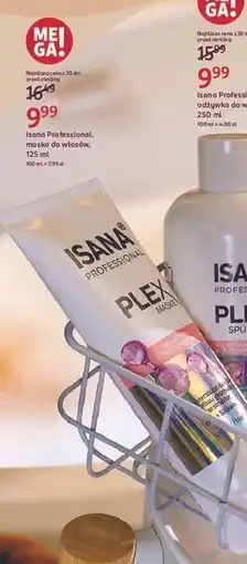 Rossmann Maska do włosów plex Isana Professional oferta