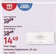Rossmann Tampony super Your Kaya oferta