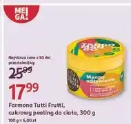Rossmann Peeling do ciała mango odżywienie Farmona Tutti Frutti oferta