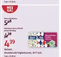 Rossmann Chusteczki mini Velvet oferta