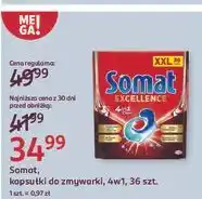 Rossmann Tabletki do zmywarek Somat Excellence 4In1 oferta