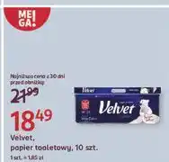Rossmann Papier toaletowy comfort Velvet oferta