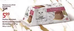 Rossmann Karma dla kota mus z łososiem Purina Gourmet Revelations oferta
