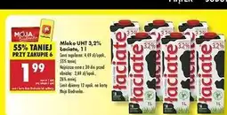 Biedronka Mleko 3.2% Łaciate oferta