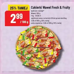 Polomarket Cukierki Wawel Fresh & Fruity różne rodzaje oferta
