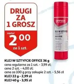 Auchan Klej w sztyfcie Office Products oferta