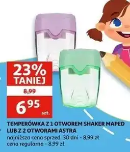 Auchan Temperówka shaker Maped oferta