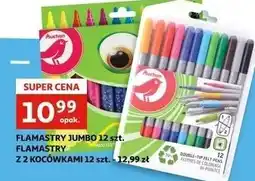 Auchan Flamastry dwustronne Auchan oferta