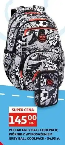 Auchan Piórnik grey ball Coolpack oferta