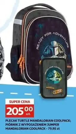 Auchan Piórnik z wyposażeniem jumper mandalorian Coolpack oferta