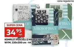 Auchan Komplet pościeli mikrofibra 200 x 220 cm oferta