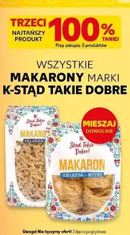 Kaufland Makaron gniazda nitki K-Classic Stąd Takie Dobre! oferta