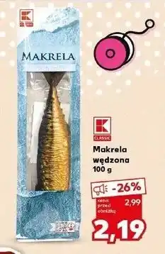 Kaufland Makrela wędzona K-Classic oferta