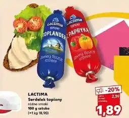 Kaufland Ser topiony z papryką Lactima oferta