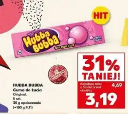 Kaufland Guma do żucia truskawka Hubba Bubba oferta