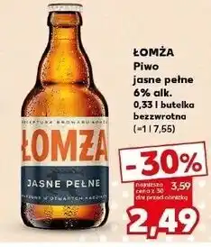 Kaufland Piwo Łomża Jasne (Dawniej Export) oferta