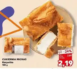 Kaufland Ciasto karpatka Michaś oferta