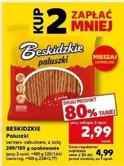 Kaufland Paluszki z solą Aksam Beskidzkie oferta