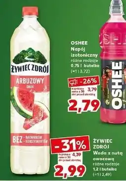 Kaufland Woda arbuzowa Żywiec Zdrój Z Nutą oferta