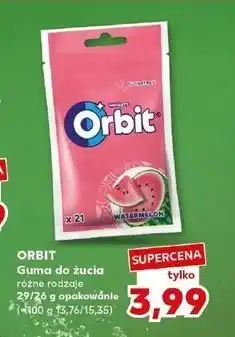 Kaufland Guma do żucia watermelon Orbit oferta