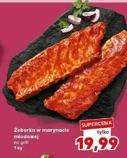 Kaufland Żeberka w marynacie miodowej oferta