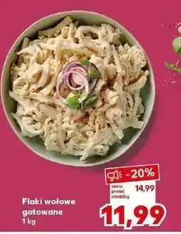 Kaufland Flaki wołowe gotowane oferta