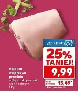 Kaufland Golonka wieprzowa przednia oferta