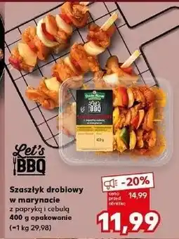 Kaufland Szaszłyk drobiowy w marynacie z cebulą i papryką Stoisko Mięsne oferta