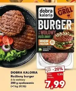 Kaufland Burger wołowy Dobra Kaloria oferta