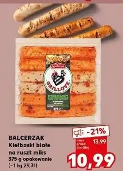 Kaufland Kiełbaski wieprzowe białe na ruszt Balcerzak oferta