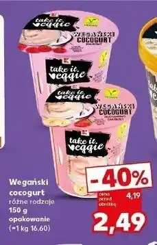 Kaufland Cocogurt truskawka-banan K-Classic Takie It Veggie oferta