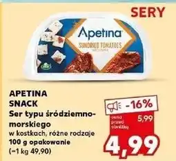 Kaufland Ser feta z suszonymi pomidorami Arla Apetina oferta