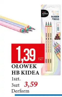 E.Leclerc Ołówek rainbow Kidea oferta