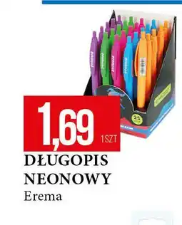 E.Leclerc Długopis neonowy Erema oferta