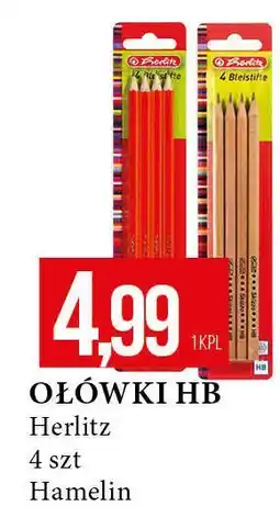 E.Leclerc Ołówek z gumką hb Herlitz oferta