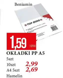 E.Leclerc Okładki na zeszyty a4 Top-2000 oferta