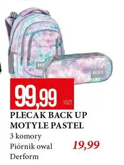 E.Leclerc Piórnik motyle pastel Back Up oferta