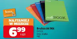E.Leclerc Brulion a4 96 k linia Office Products oferta