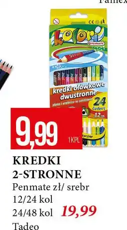 E.Leclerc Kredki dwustronne Kolori oferta