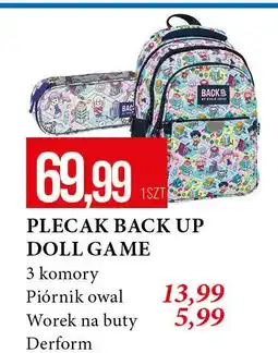 E.Leclerc Worek na buty doll game Back Up oferta